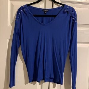 Express sheer long sleeve